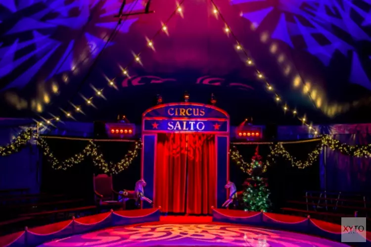 Circus Salto, Kerstcircus Sander & Friends in Theater Sneek