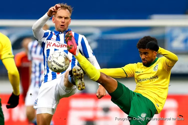 SC Heerenveen start 2021 met koude douche. Fortuna met 1-3 te sterk