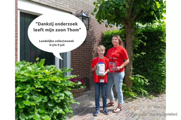 Een hartafwijking is doodsoorzaak nummer 1 bij kinderen onder de 15 jaar. Strijd mee tijdens de Landelijke collecteweek van Stichting Hartekind!