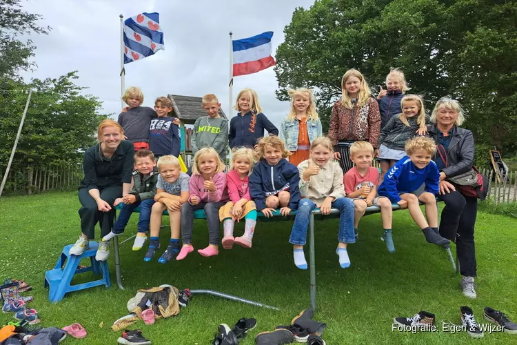 BSO Sint Bonifacius kindcentrum Reahûs organiseert elfstedenspeurtocht bij Camping de Finne