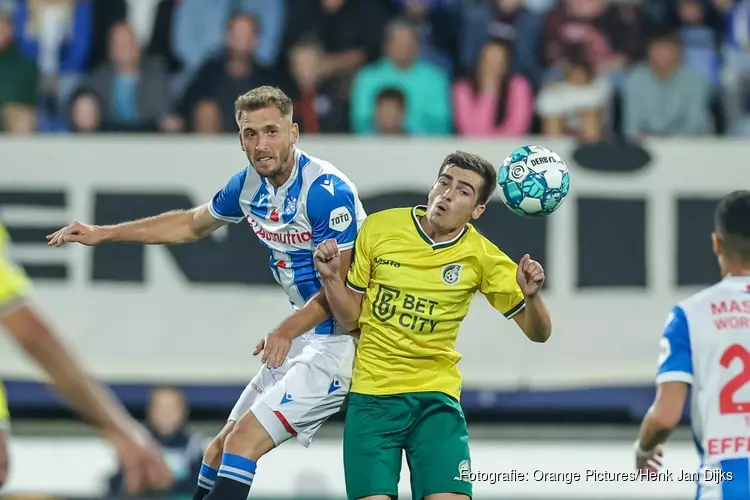 SC Heerenveen ook te sterk voor Fortuna Sittard