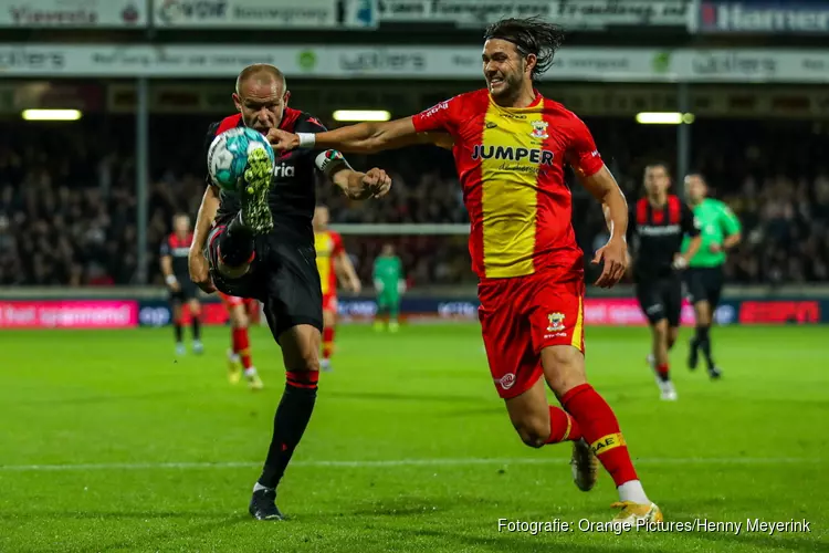 Go Ahead Eagles in blessuretijd naast SC Heerenveen